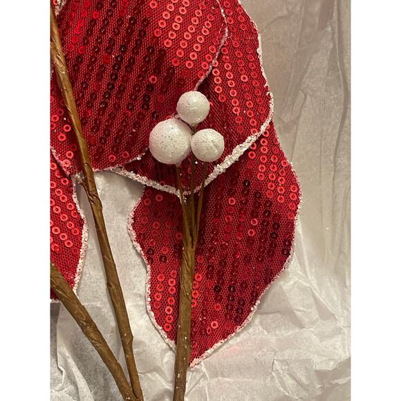 8 Branches 24” Long Christmas Pick Sticks Vase Fillers - Picture 3 of 11